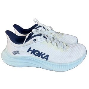 Hoka One One Womens Solimar 1123075 BDBBG White Running Shoes Sneakers Size 7B